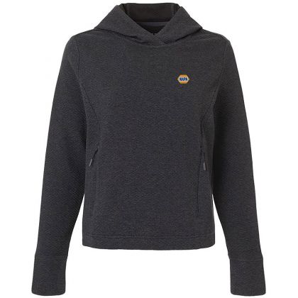 20-NE729W, Small, Black Heather, Left Chest, NAPA Bolt - Full Color.